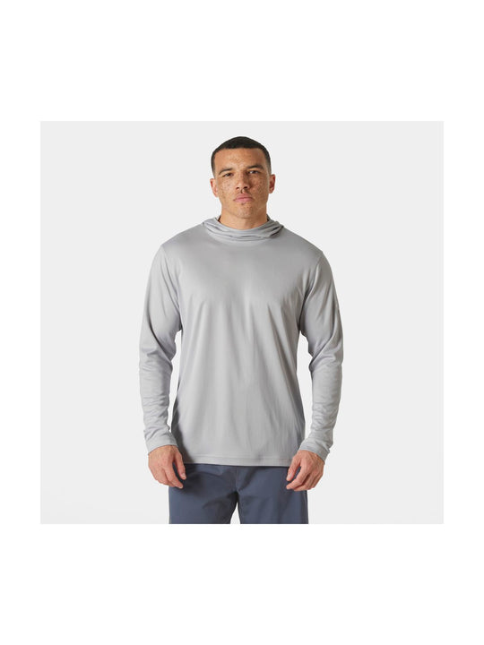 Bielizna termiczna męska HELLY HANSEN HH TECH HOODIE szara
