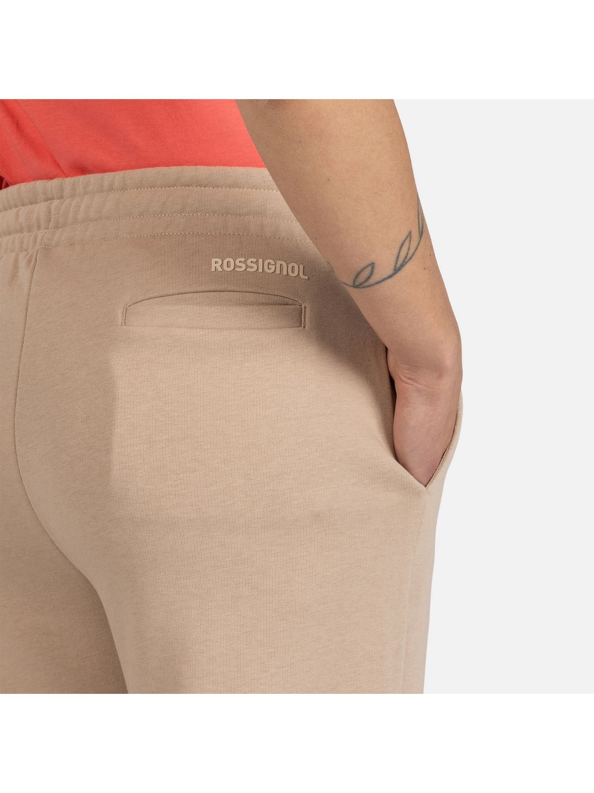 Spodnie damskie ROSSIGNOL W Presset Pant beżowy - Adventure Sports