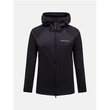 Bluza Peak Performance Flo M Chill Light Zip Hoo czarny - Adventure Sports
