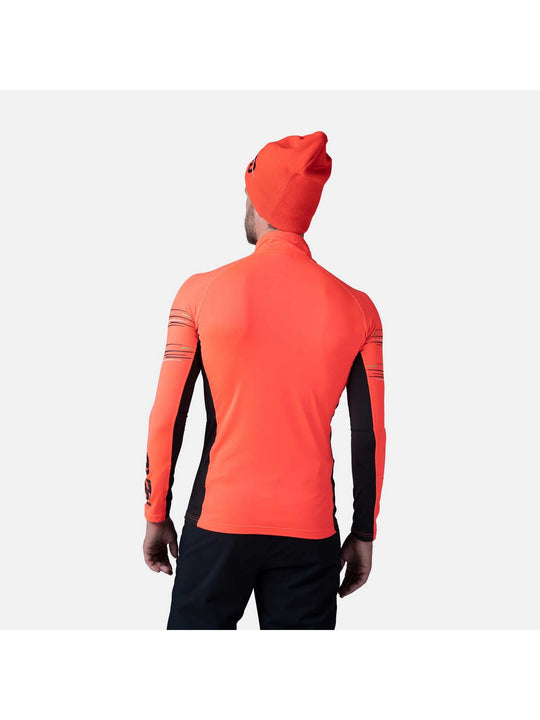 Koszulka Rossignol Classique Hero 1/2 Zip czerwony - Adventure Sports
