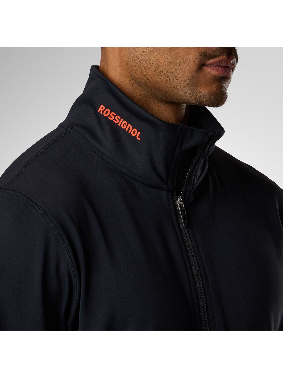 Bluza męska ROSSIGNOL M Hero Stretch Fleece Jacket czarna