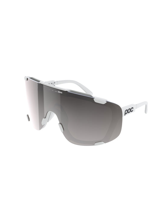 Okulary rowerowe POC Devour biały Clarity Road/Sunny Silver Cat 3
