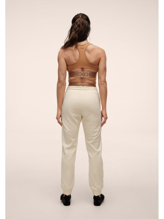 Spodnie damskie CASALL Terry Relaxed Jogger beżowe
