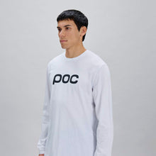 Koszulka longsleeve POC L/S Tee biała
