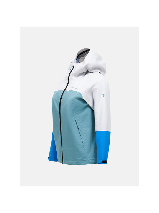 Kurtka PEAK PERFORMANCE Trail Hipe Shell Jacket Women biały
