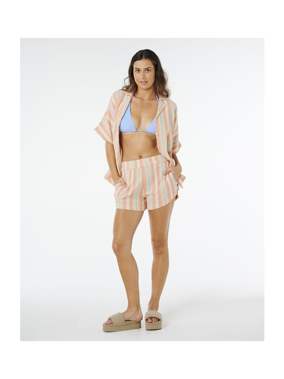 Szorty damskie RIP CURL Premium Surf Stripe Short multikolor