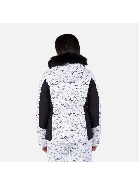 Kurtka na narty damska Rossignol W Staci Pr Puffy Jkt biały - narciarska - Adventure Sports
