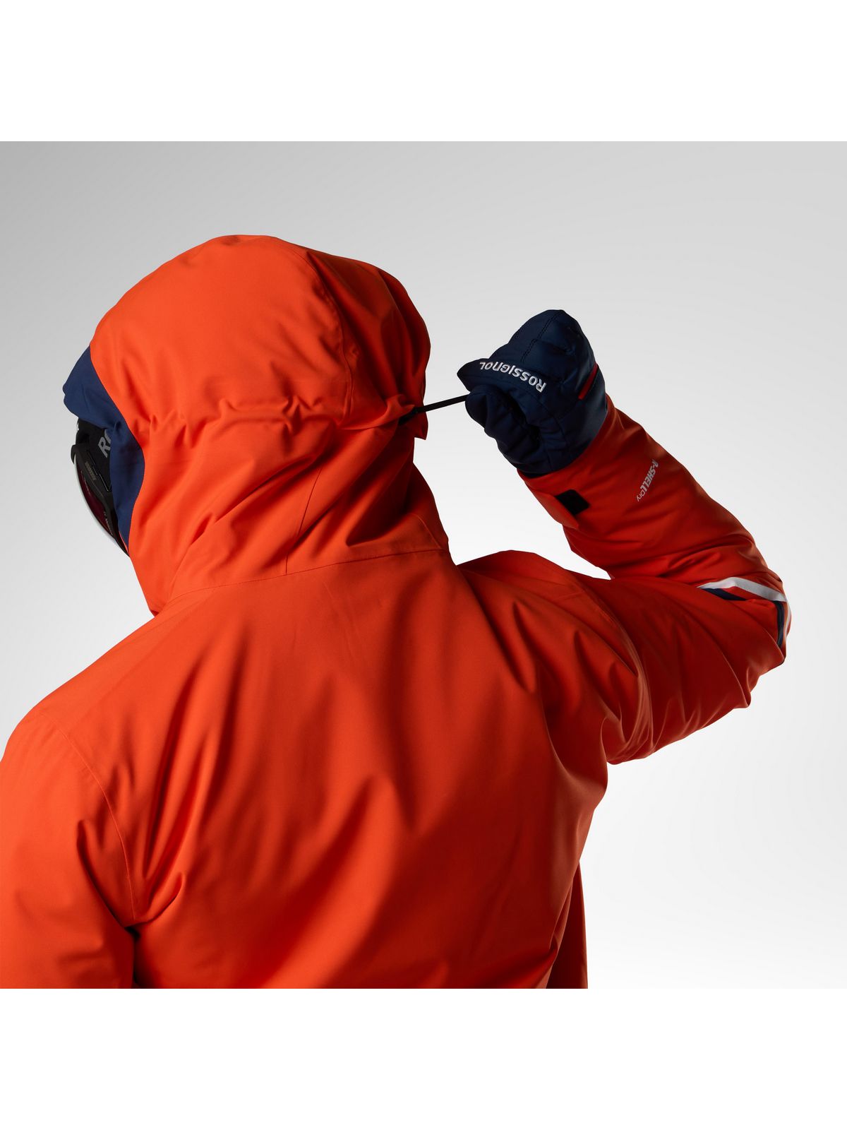 Kurtka narciarska męska ROSSIGNOL M Strawpile Insulated Ski Jkt pomaranczowa