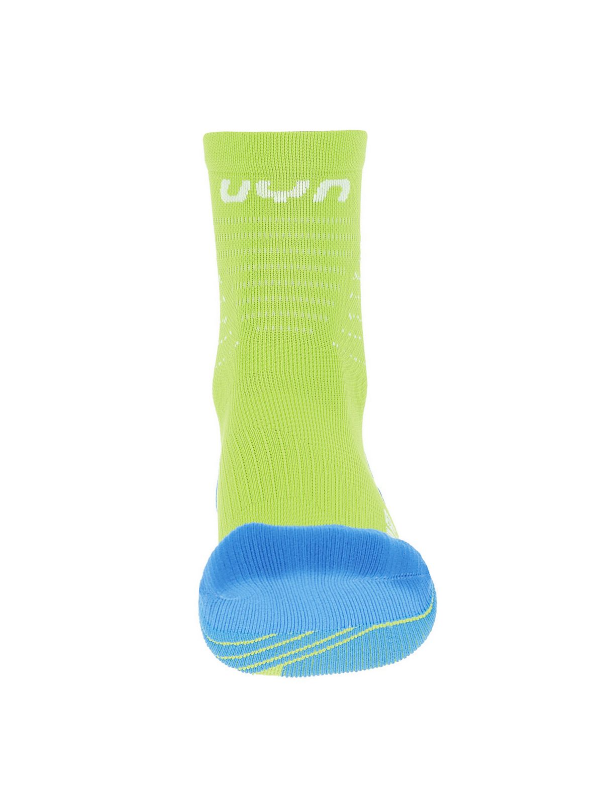 Skarpety biegowe męskie UYN Run Fit – lime/blue