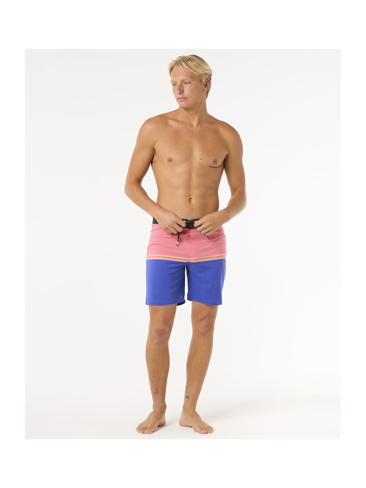 Szorty kąpielowe męskie RIP CURL Mirage Combine różowo niebieskie