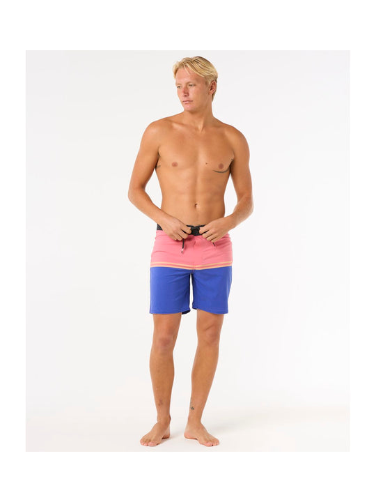 Szorty kąpielowe męskie RIP CURL Mirage Combine różowo niebieskie
