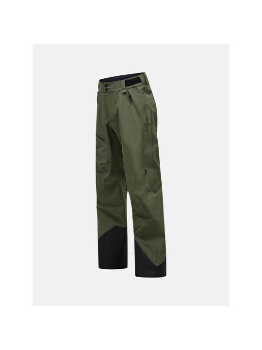 Spodnie narciarskie męskie Peak Performance M Vertical Gore-Tex 3L Pa zielony - Adventure Sports
