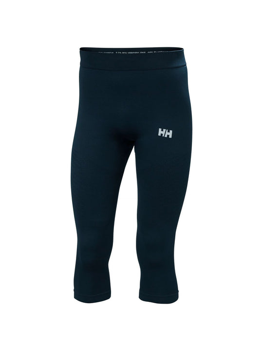Spodnie termiczne bezszwowe męskie Helly Hansen H1 Pro Seamless Graphene Pant granatowy - Adventure Sports
