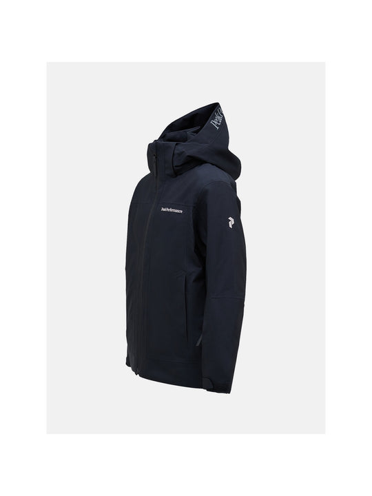 Dziecięca Kurtka narciarska Peak Performance Jr Rider Tech Insulated J czarny - Adventure Sports
