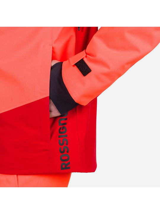 Kurtka narciarska męska Rossignol Hero Blackside Jkt czerwony - Adventure Sports

