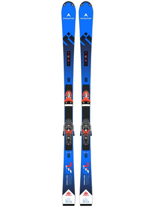 Narty DYNASTAR Speed Omeglass FIS SL Factory 165 R22 + wiązania LOOK PX 18 Wc Rockerace - Adventure Sports
