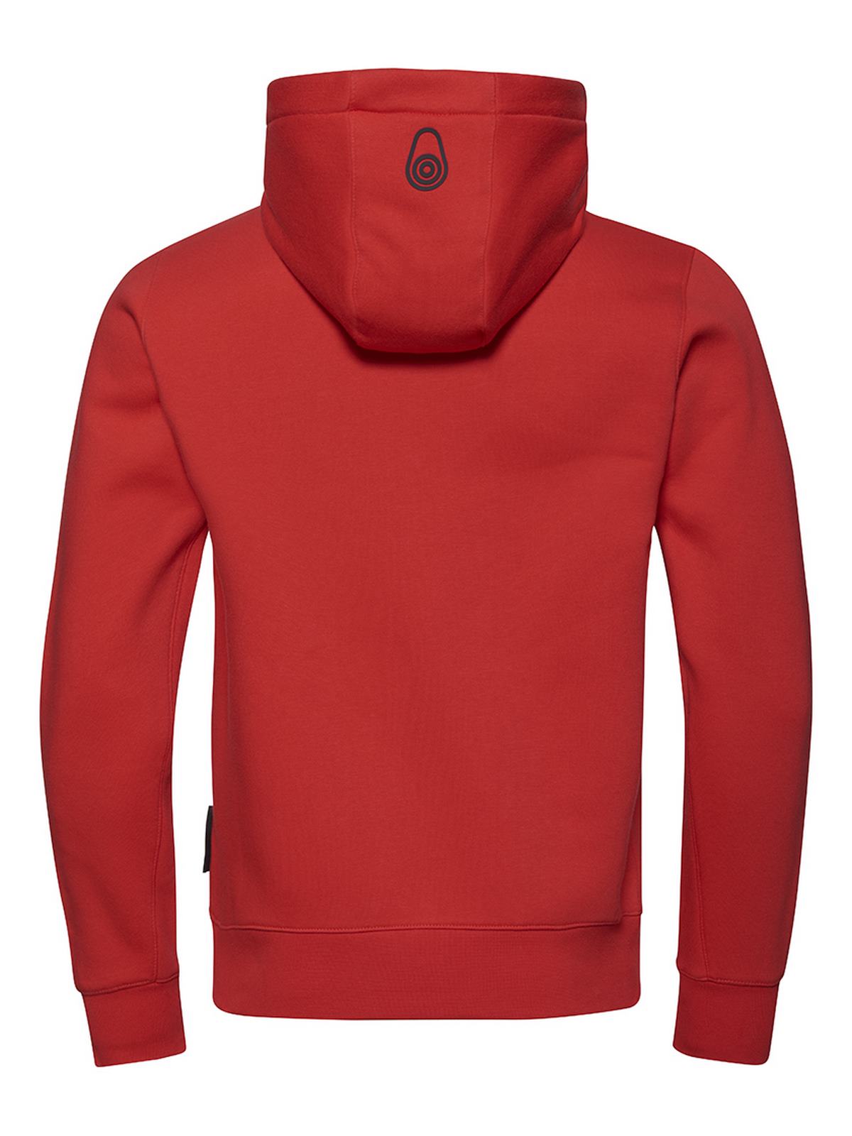 Bluza SAIL RACING Bowman Logo Zip Hood Czerwony - Adventure Sports