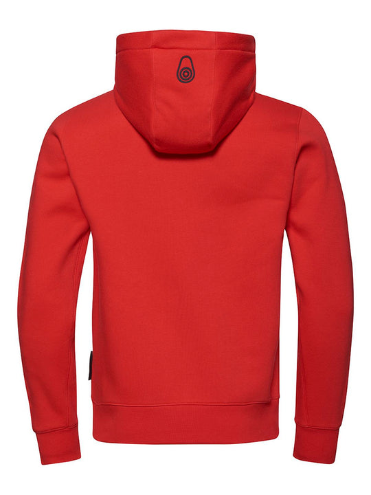 Bluza SAIL RACING Bowman Logo Zip Hood Czerwony - Adventure Sports
