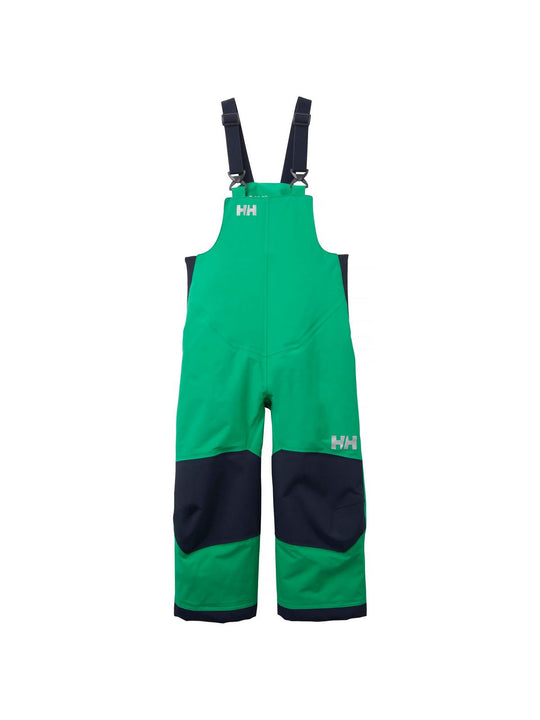 Spodnie narciarskie dla najmłodszych Helly Hansen K Rider 2 Ins Bib zielony - Adventure Sports

