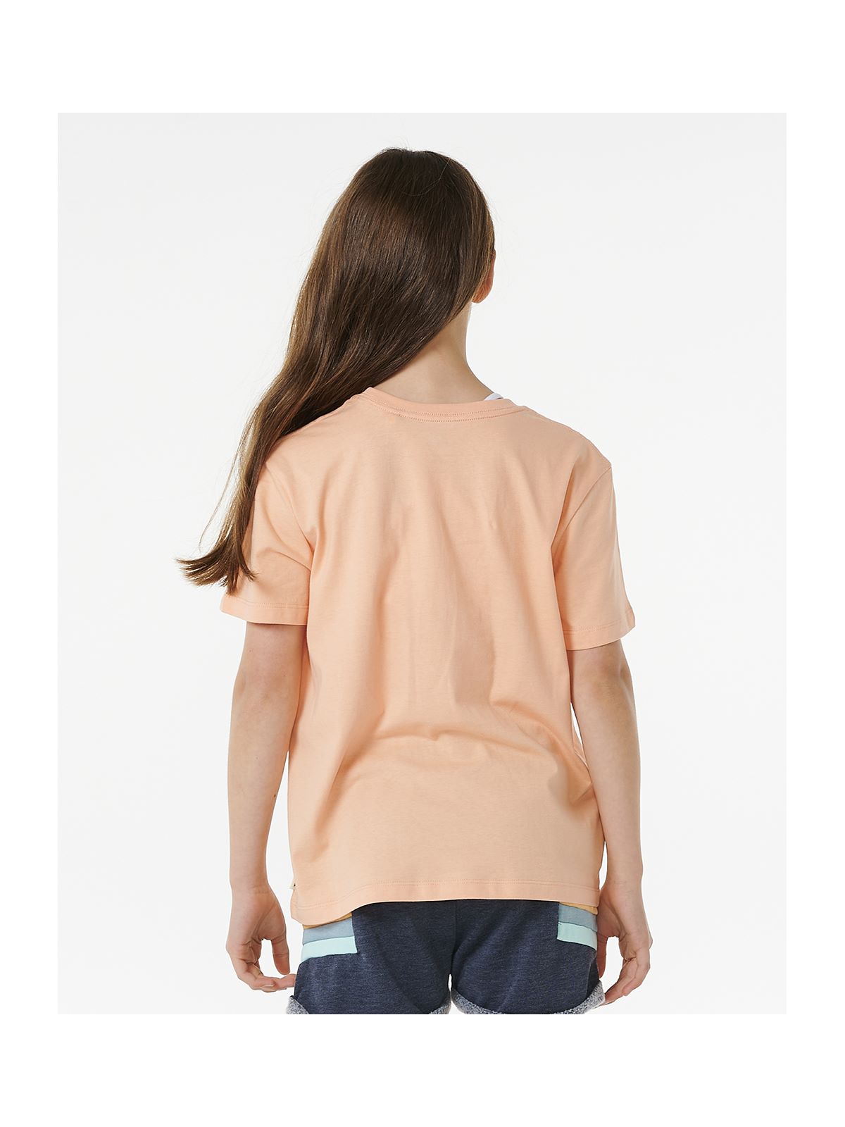 Koszulka RIP CURL Re-Entry Tee Girl pomarańczowy - Adventure Sports