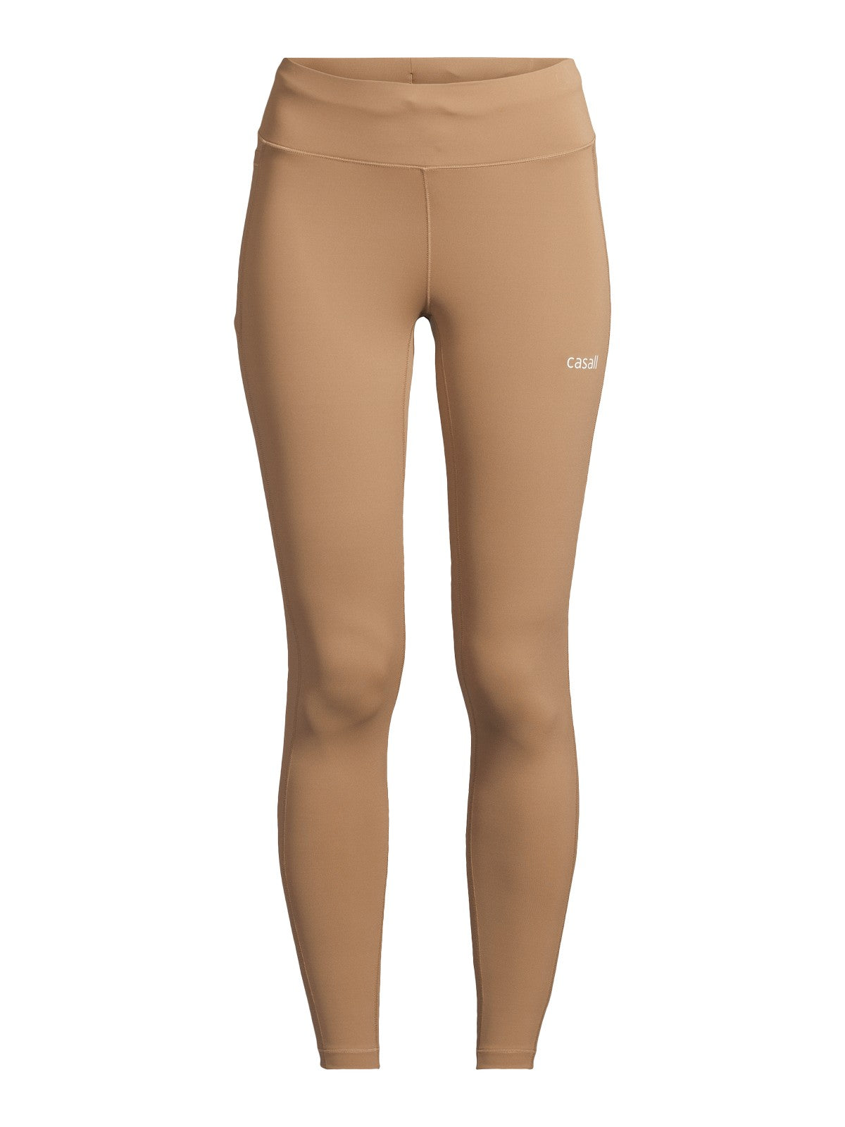 Legginsy treningowe damskie CASALL Essential Tights kolor zielony