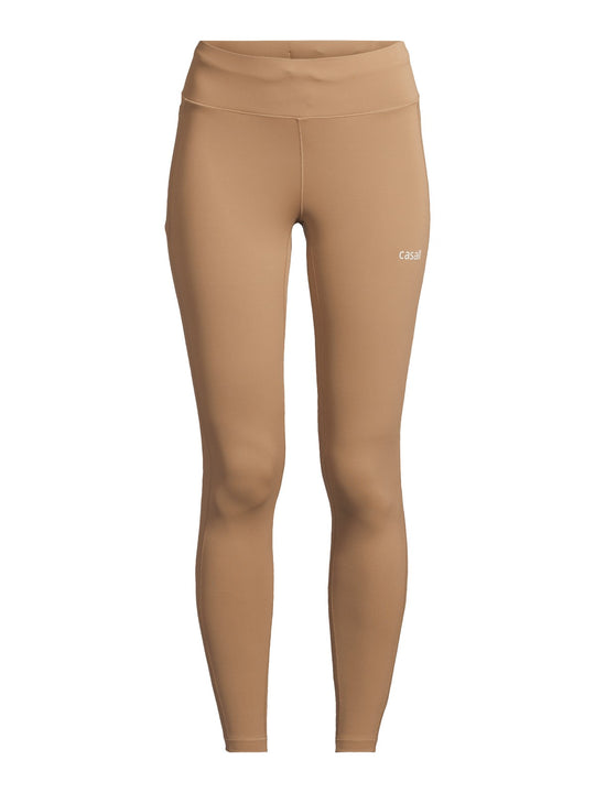 Legginsy treningowe damskie CASALL Essential Tights kolor zielony
