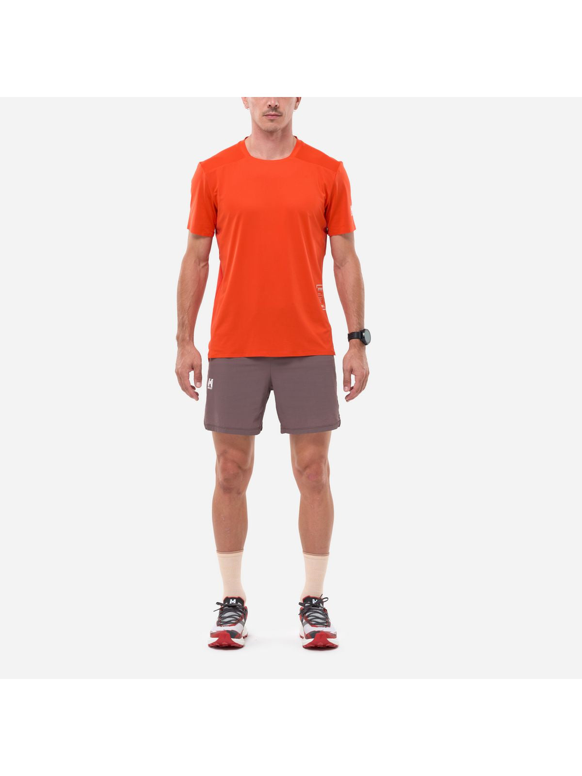 Koszulka męska MILLET Intense Pro Light Ts Ss M czerwona