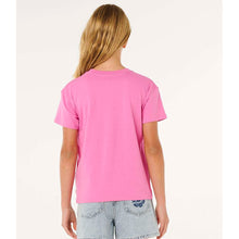 Koszulka dziewczęca RIP CURL Hayley O Relaxed Tee-Girl różowa
