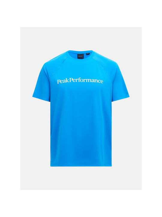 Koszulka męska PEAK PERFORMANCE Active Tee Men niebieska - Adventure Sports
