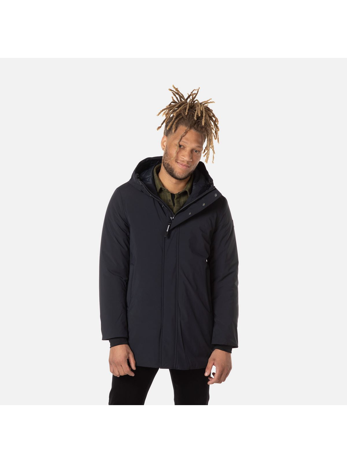 Kurtka Rossignol Stretch Parka Jkt czarny - Adventure Sports