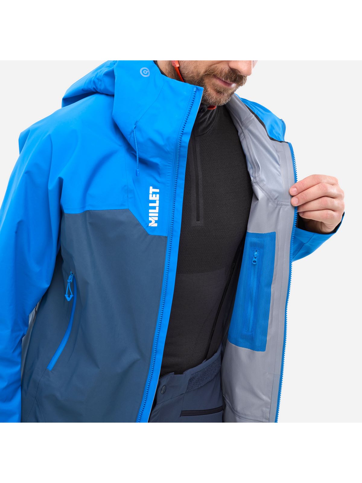 Kurtka MILLET M KAMET GTX JKT niebieska