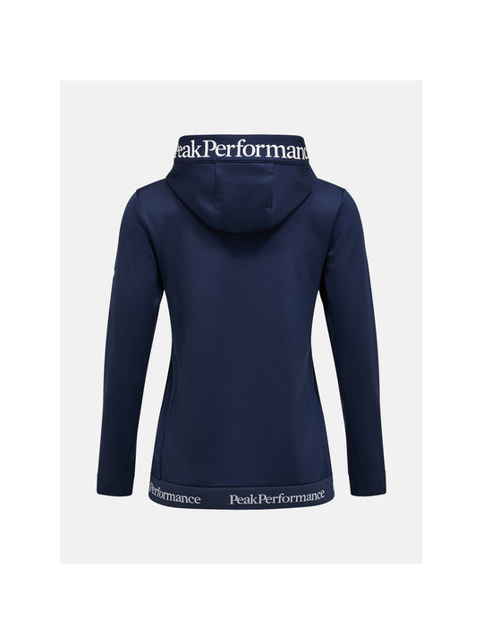 Bluza Peak Performance W Rider Tech Zip Hood niebieski - Adventure Sports
