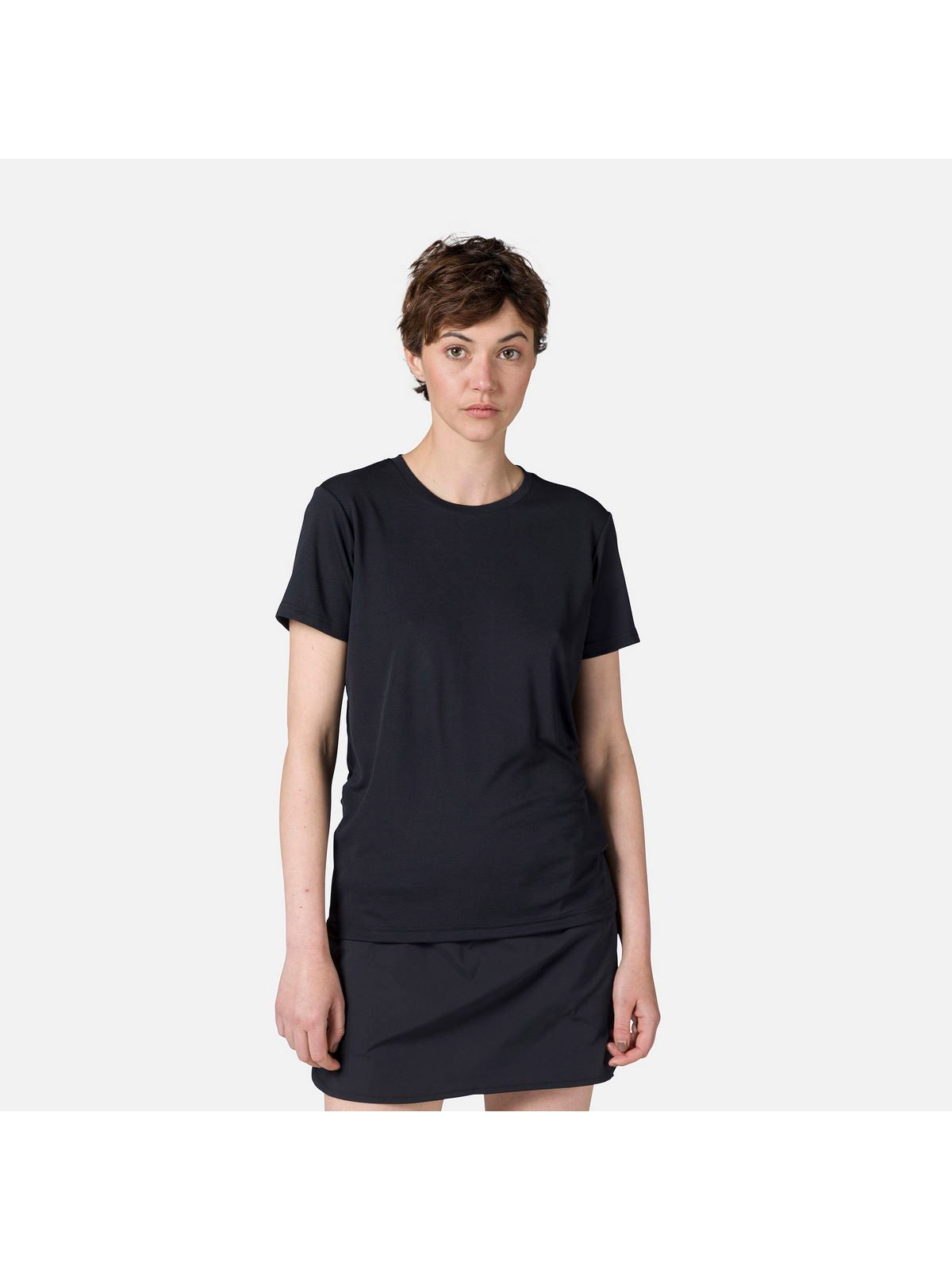 Koszulka Rossignol W Plain Tee czarny - Adventure Sports