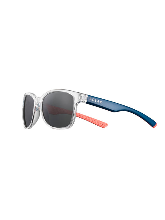 Okulary przeciwsłoneczne SOLAR Soledad - cat.3 Polarized - Transparent - Blue - Pink
