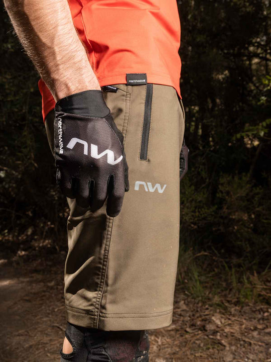 Spodenki rowerowe NORTHWAVE Escape 2 Baggy zielony - Adventure Sports
