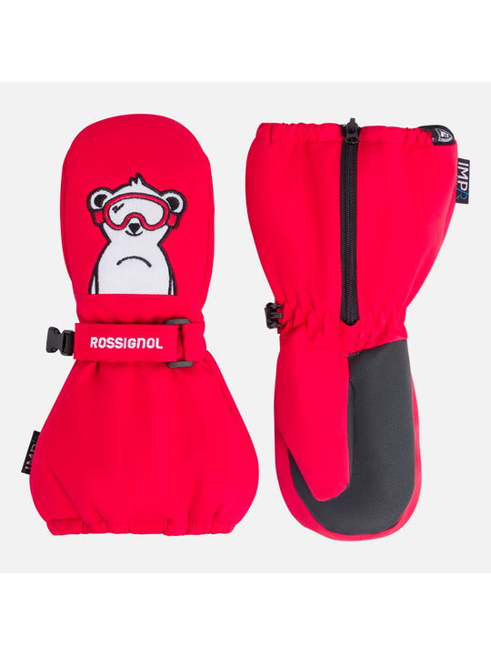 Rękawice narciarskie dziecięce Rossignol Baby Impr M czerwony - Adventure Sports
