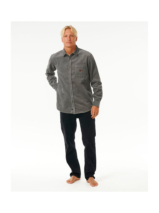 Koszula RIP CURL Classic Surf Cord L/S Shirt szary - Adventure Sports
