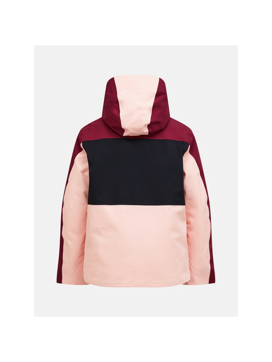 Kurtka PEAK PERFORMANCE JR Gravity Insulated Jacket bordowy
