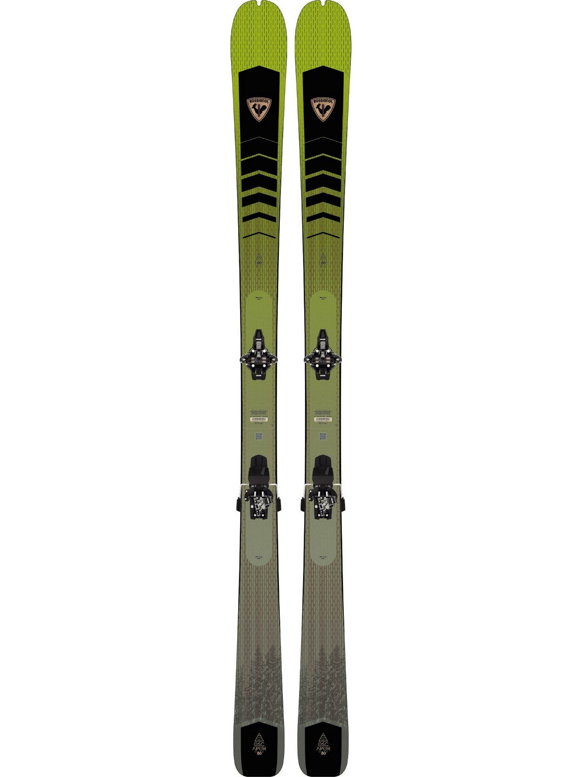 Narty ROSSIGNOL ESCAPER 80 + wiązania LOOK HT Radical 10 RTL