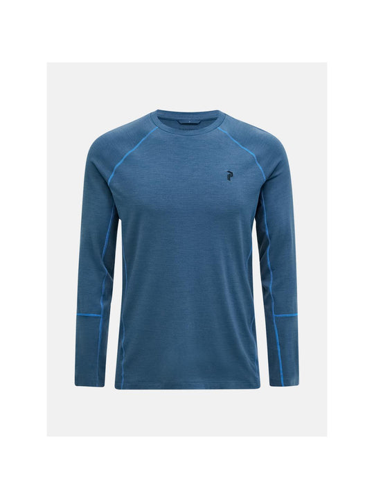 Koszulka Termiczna PEAK PERFORMANCE Magic Crew Wool-blend Baselayer Men niebieski
