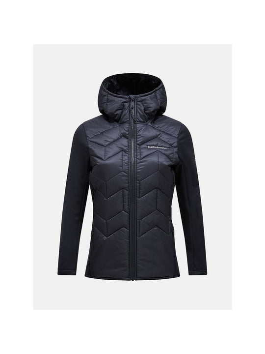 Kurtka PEAK PERFORMANCE Elevate Liner Hybrid Hood Jacket czarny - Adventure Sports
