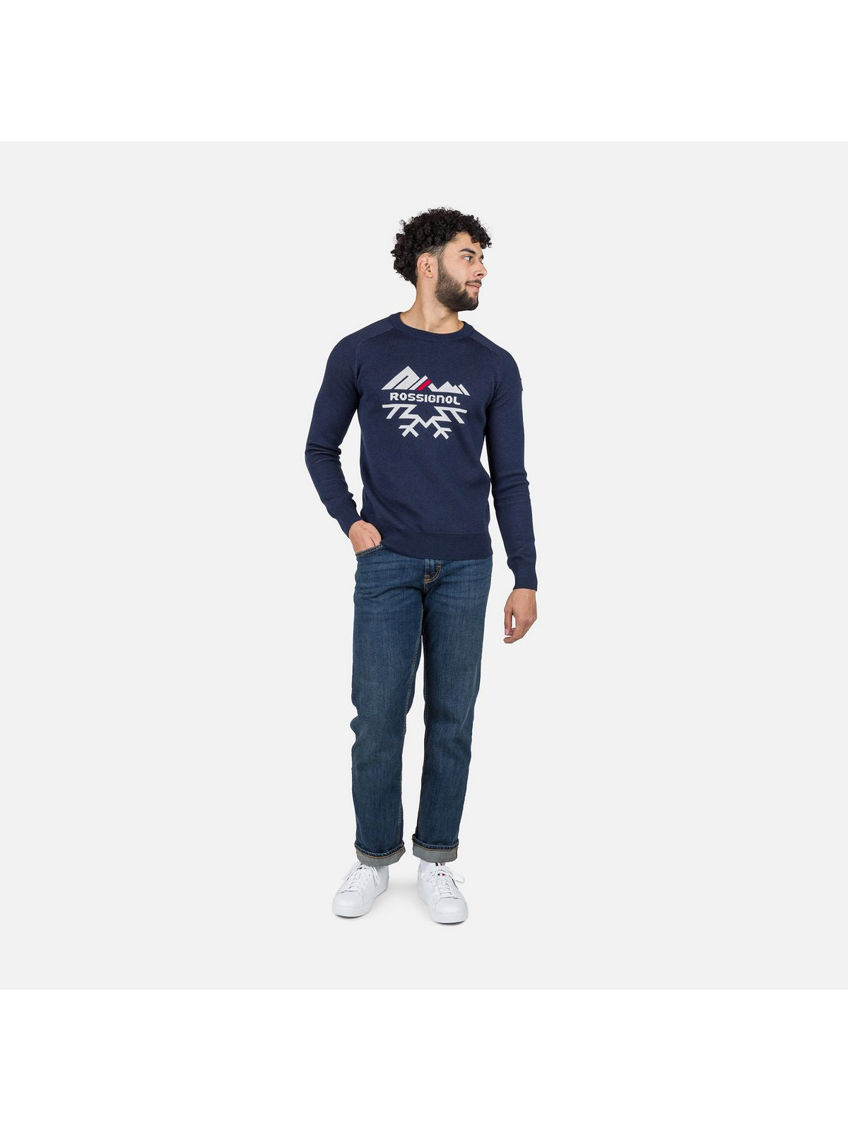Sweter Rossignol Alpine Half Zip granatowy - Adventure Sports