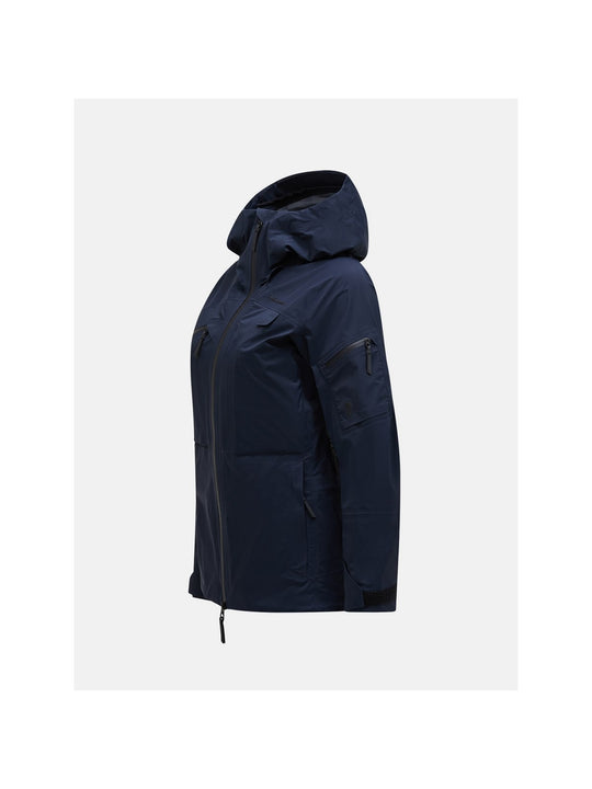 Kurtka narciarska damska Peak Performance W Alpine Gore granatowy - Adventure Sports
