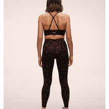 Legginsy damskie CASALL Essential Printed Tights brązowe
