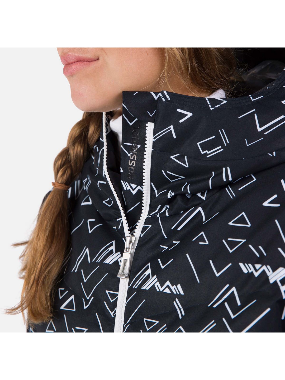 Kurtka narciarska damska Rossignol W Wispile Puffy Pr Jkt czarny - Adventure Sports