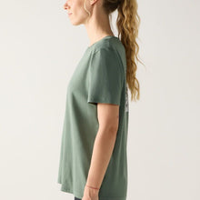 Koszulka HAGLÖFS Outsiders Graphic Tee Women chlorophyll green
