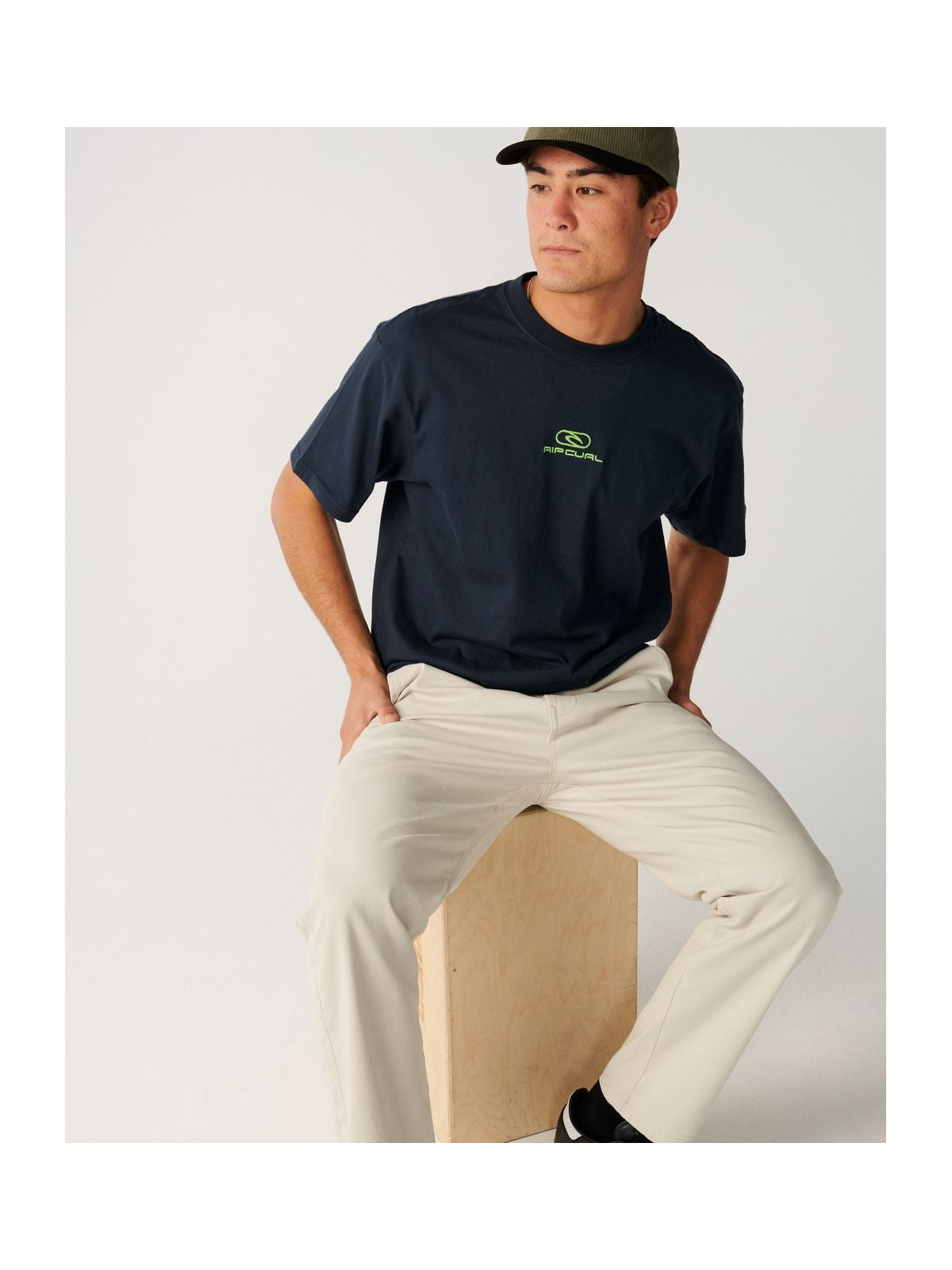Spodnie męskie RIP CURL Classic Surf Chino Pant białe