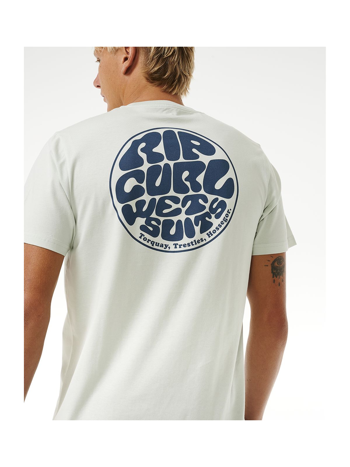 Koszulka RIP CURL Wetsuit Icon Tee Niebieski - Adventure Sports