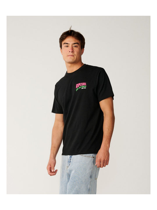 Koszulka męska RIP CURL Surf Trip Tee czarna
