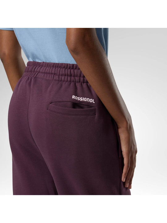 Spodnie damskie ROSSIGNOL W Presset Pullon Pant bordowe
